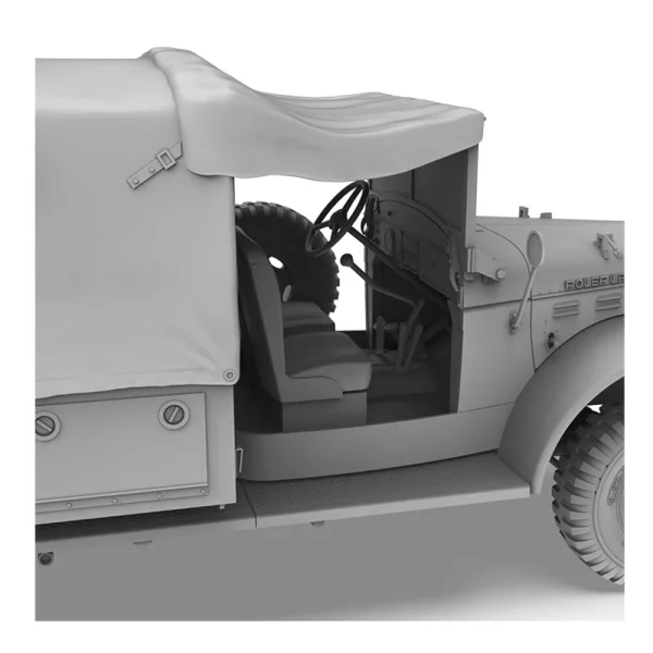 5568342439-6 AK Interactive - IDF POWER WAGON WM300 w/winch 1/35 - AK35020