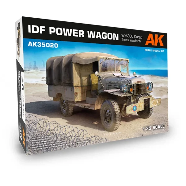 AK Interactive – IDF POWER WAGON WM300 w/winch 1/35 – AK35020 - AK Interactive - Ludik Vault