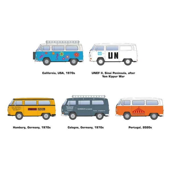 5568343672-7 AK Interactive - T2 Model 1967 BUS 1/35 scale - AK35022
