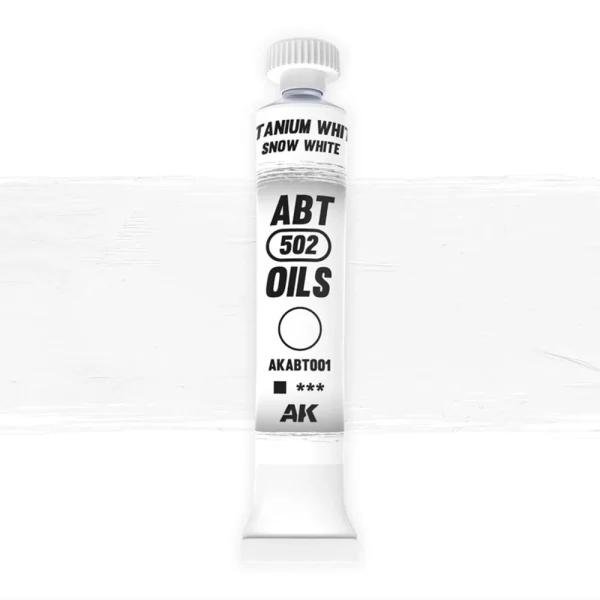 AK Interactive – Titanium White / Snow white – AKABT001 - AK Interactive - Ludik Vault