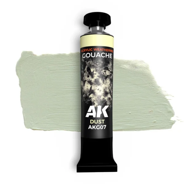 AK Interactive – DUST – AK GOUACHE 20 ml. – AKG07 - AK Interactive - Ludik Vault