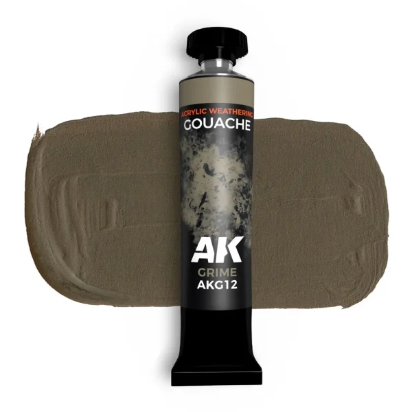 AK Interactive – GRIME – AK GOUACHE 20 ml. – AKG12 - AK Interactive - Ludik Vault
