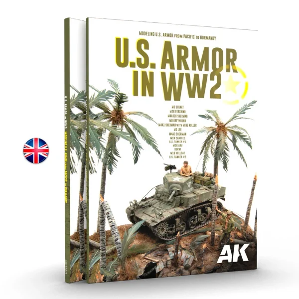 AK Interactive – U.S ARMOR IN WW2 – English – AK130019 - AK Interactive - Ludik Vault