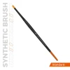 5568345416-1 AK Interactive - AK SYNTHETIC BRUSH - FLAT 2 - AKB002