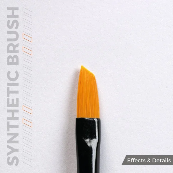 AK Interactive - AK SYNTHETIC BRUSH - ANGULAR - AKB010