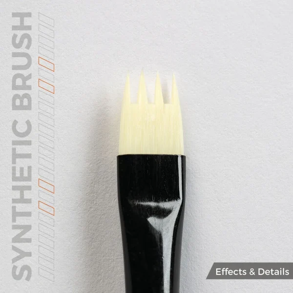 AK Interactive - AK SYNTHETIC BRUSH - COMB - AKB011