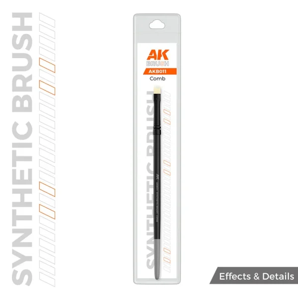 AK Interactive - AK SYNTHETIC BRUSH - COMB - AKB011