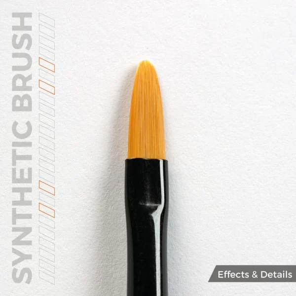 5568345546-1 AK Interactive - AK SYNTHETIC BRUSH - FILBERT 4 - AKB015
