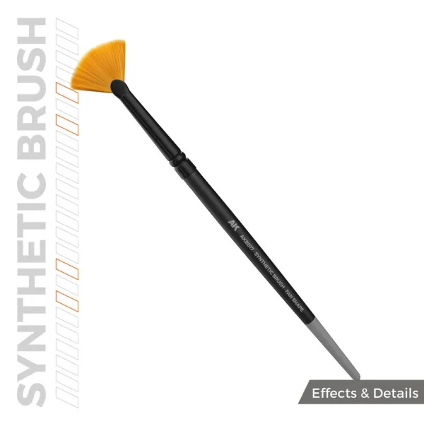 5568345560 AK Interactive – AK SYNTHETIC BRUSH – FAN SHAPE – AKB017 - AK Interactive - Ludik Vault