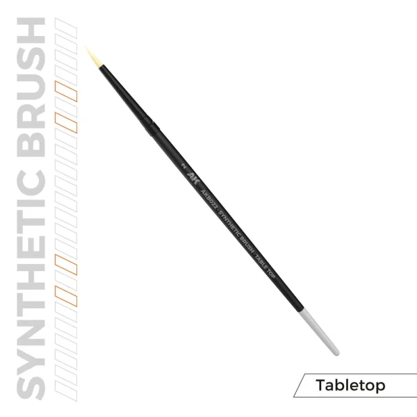 5568345614-1 AK Interactive - AK SYNTHETIC TABLETOP BRUSH - 2 - AKB022
