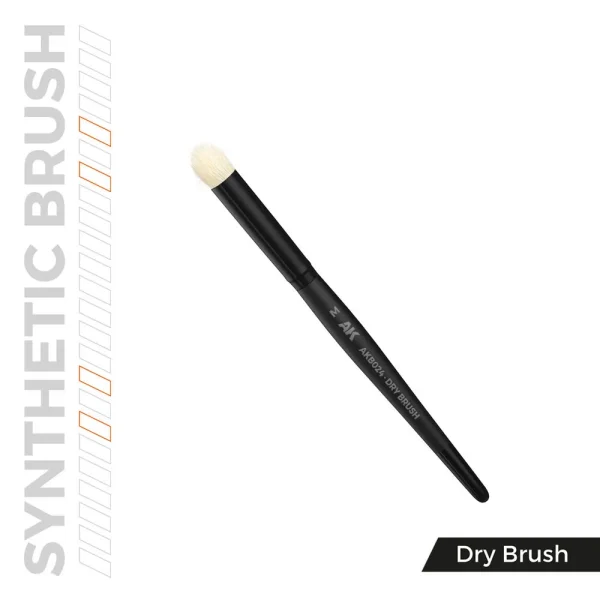 5568345638-1 AK Interactive - AK SYNTHETIC DRY BRUSH - M - AKB024