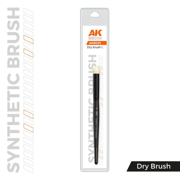 5568345645 AK Interactive – AK SYNTHETIC DRY BRUSH – L – AKB025 - AK Interactive - Ludik Vault