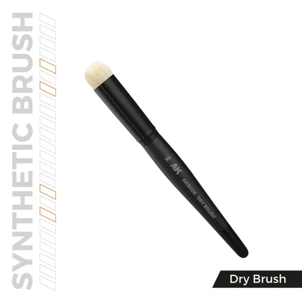 5568345652-1 AK Interactive - AK SYNTHETIC DRY BRUSH - XL - AKB026