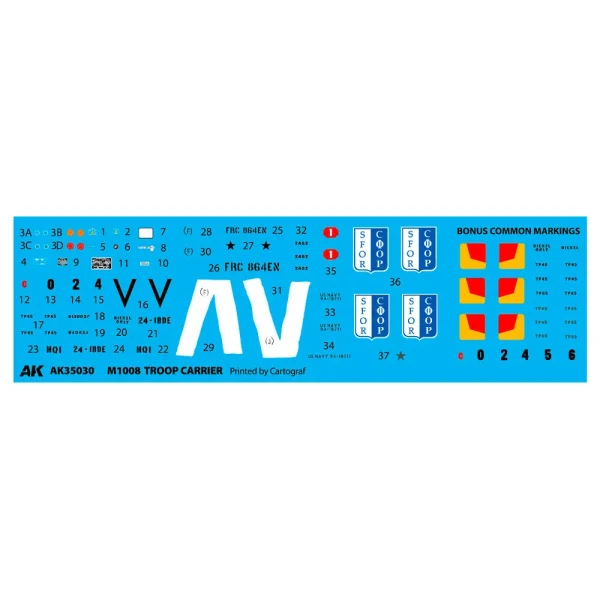 AK Interactive - M1008 TROOP CARRIER - AK35030