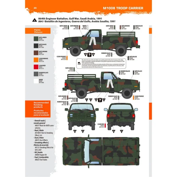 AK Interactive - M1008 TROOP CARRIER - AK35030