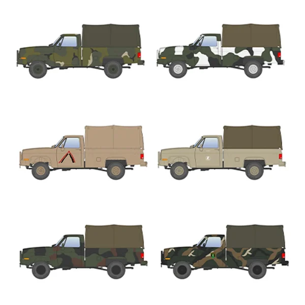 AK Interactive - M1008 TROOP CARRIER WITH TARP - AK35031