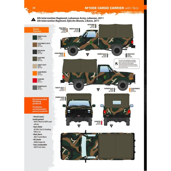 AK Interactive - M1008 TROOP CARRIER WITH TARP - AK35031