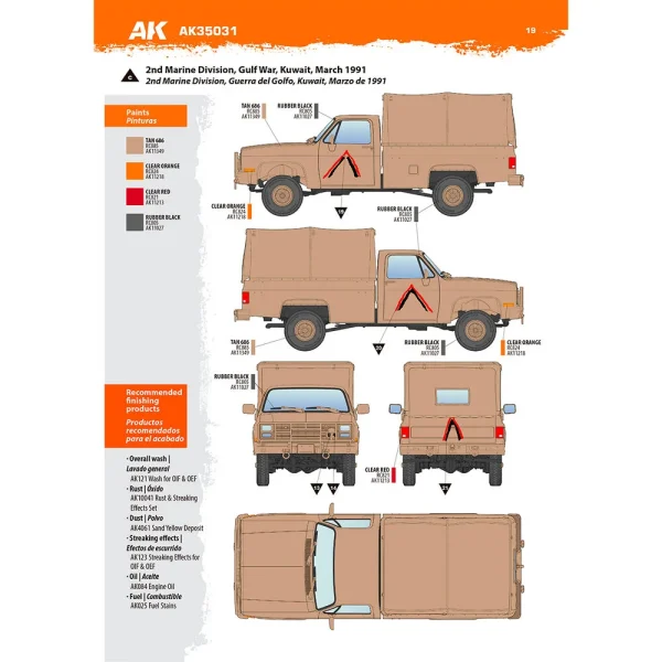 AK Interactive - M1008 TROOP CARRIER WITH TARP - AK35031