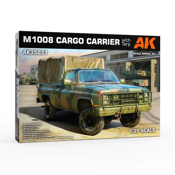 5568346093 AK Interactive – M1008 TROOP CARRIER WITH TARP – AK35031 - AK Interactive - Ludik Vault