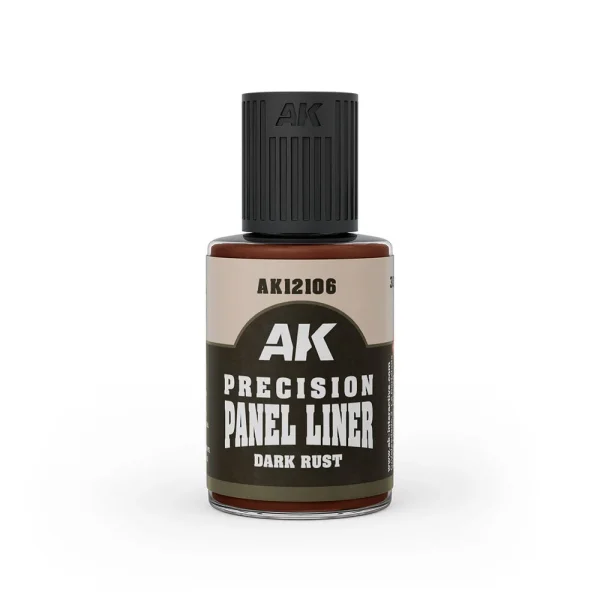5568348783 AK Interactive – PRECISION PANELINER- DARK RUST 30ml – AK12106 - AK Interactive - Ludik Vault