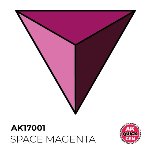 AK Interactive – SPACE MAGENTA 18 ml – QUICK GEN – AK17001 - AK Interactive - Ludik Vault