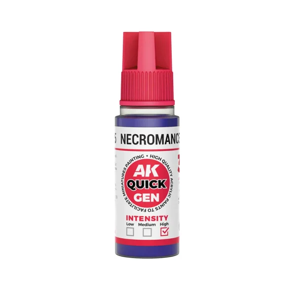 AK Interactive - NECROMANCER PURPLE 18 ml - QUICK GEN - AK17005