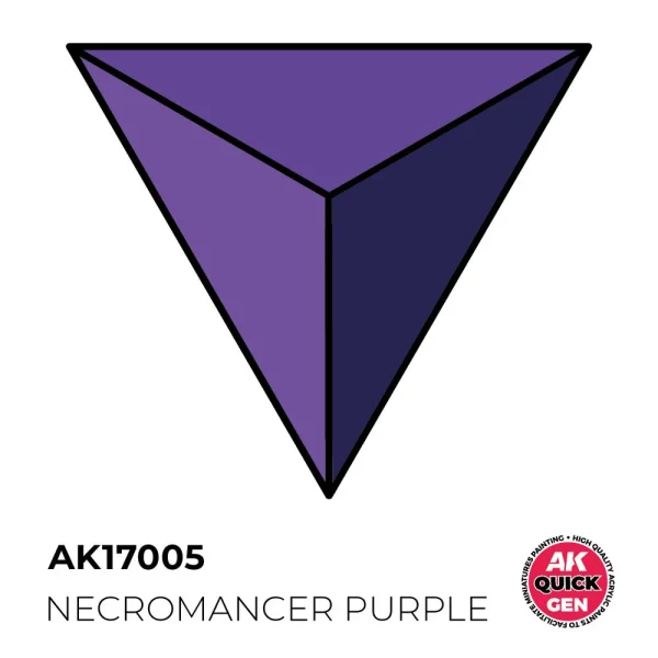 5568349193 AK Interactive – NECROMANCER PURPLE 18 ml – QUICK GEN – AK17005 - AK Interactive - Ludik Vault