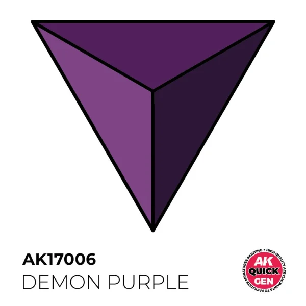 5568349209 AK Interactive – DEMON PURPLE 18 ml – QUICK GEN – AK17006 - AK Interactive - Ludik Vault