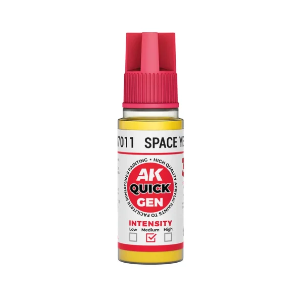 5568349254-1 AK Interactive - SPACE YELLOW 18 ml - QUICK GEN - AK17011