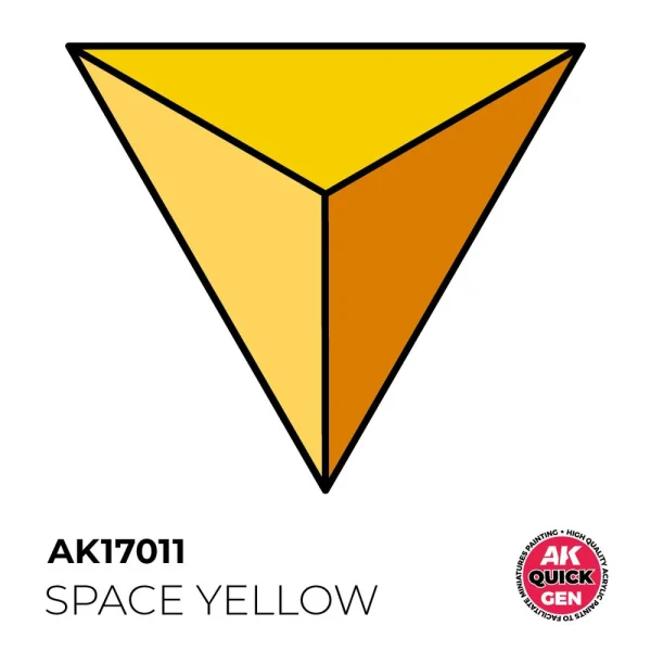 5568349254 AK Interactive – SPACE YELLOW 18 ml – QUICK GEN – AK17011 - AK Interactive - Ludik Vault