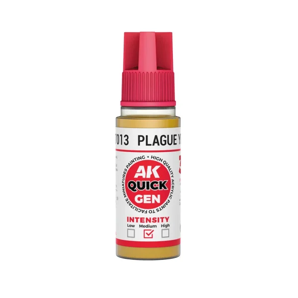 5568349278-1 AK Interactive - PLAGUE YELLOW 18 ml - QUICK GEN - AK17013