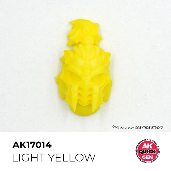5568349285-2 AK Interactive - LIGHT YELLOW 18 ml - QUICK GEN - AK17014