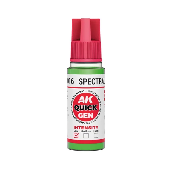 5568349308-1 AK Interactive - SPECTRAL GREEN 18 ml - QUICK GEN - AK17016