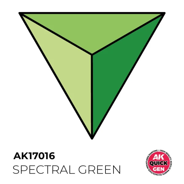 5568349308 AK Interactive – SPECTRAL GREEN 18 ml – QUICK GEN – AK17016 - AK Interactive - Ludik Vault