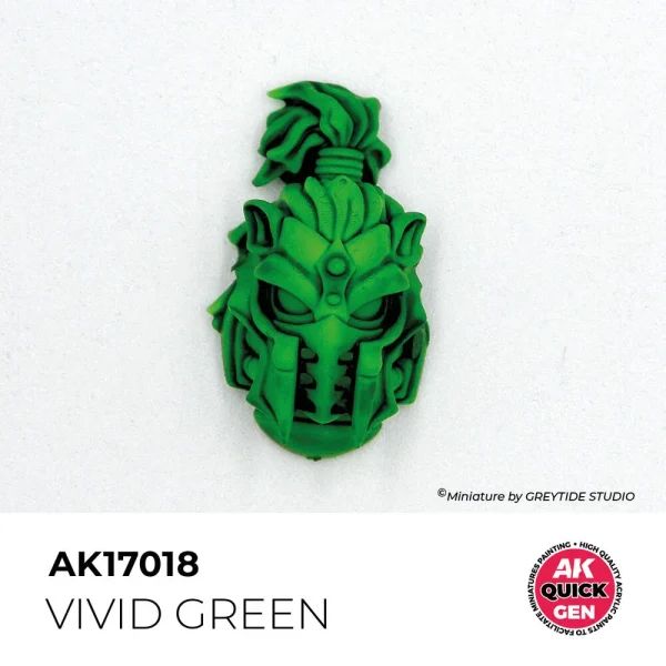 5568349322-2 AK Interactive - VIVID GREEN 18 ml - QUICK GEN - AK17018