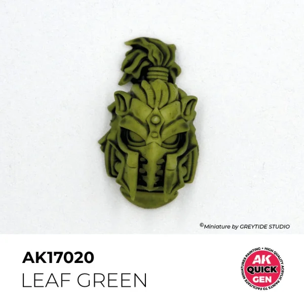 AK Interactive - LEAF GREEN 18 ml - QUICK GEN - AK17020