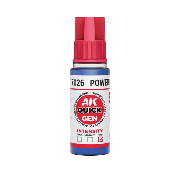 5568349407-1 AK Interactive - POWER BLUE 18 ml - QUICK GEN - AK17026