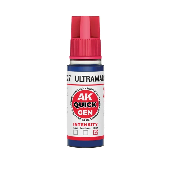 AK Interactive - ULTRAMARINE BLUE 18 ml - QUICK GEN - AK17027