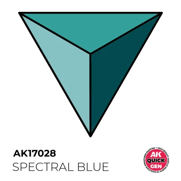 5568349421 AK Interactive – SPECTRAL BLUE 18 ml – QUICK GEN – AK17028 - AK Interactive - Ludik Vault