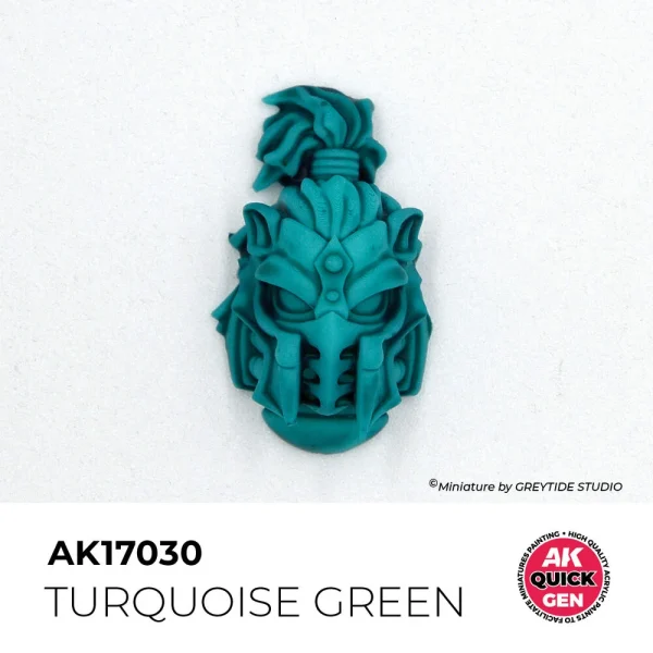 5568349445-2 AK Interactive - TURQUOISE GREEN 18 ml - QUICK GEN - AK17030