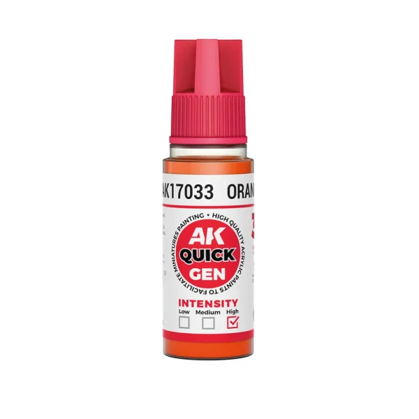 AK Interactive - ORANGE 18 ml - QUICK GEN - AK17033