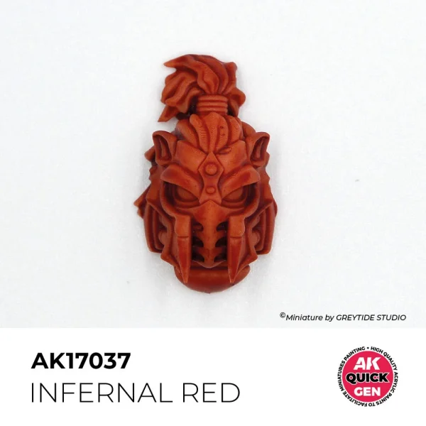 5568349513-2 AK Interactive - INFERNAL RED 18 ml - QUICK GEN - AK17037