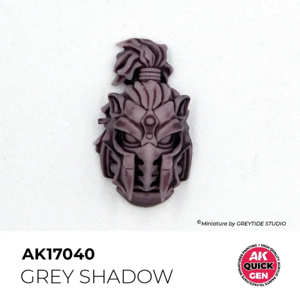 AK Interactive - GREY SHADOW 18 ml - QUICK GEN - AK17040