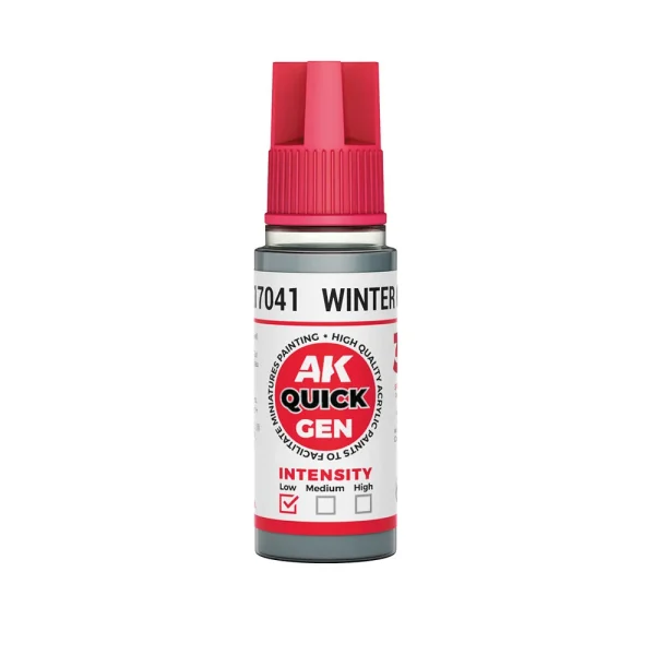 5568349551-1 AK Interactive - WINTER GREY 18 ml - QUICK GEN - AK17041