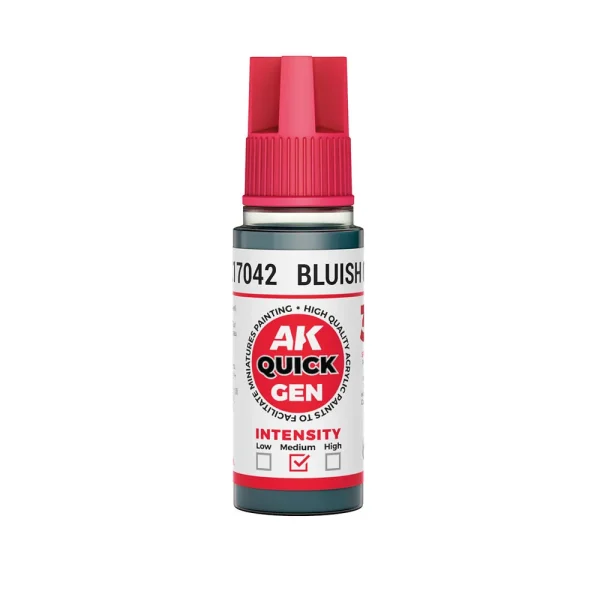 AK Interactive - BLUISH GREY 18 ml - QUICK GEN - AK17042