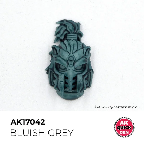 AK Interactive - BLUISH GREY 18 ml - QUICK GEN - AK17042
