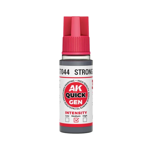 AK Interactive - STRONG GREY 18 ml - QUICK GEN - AK17044