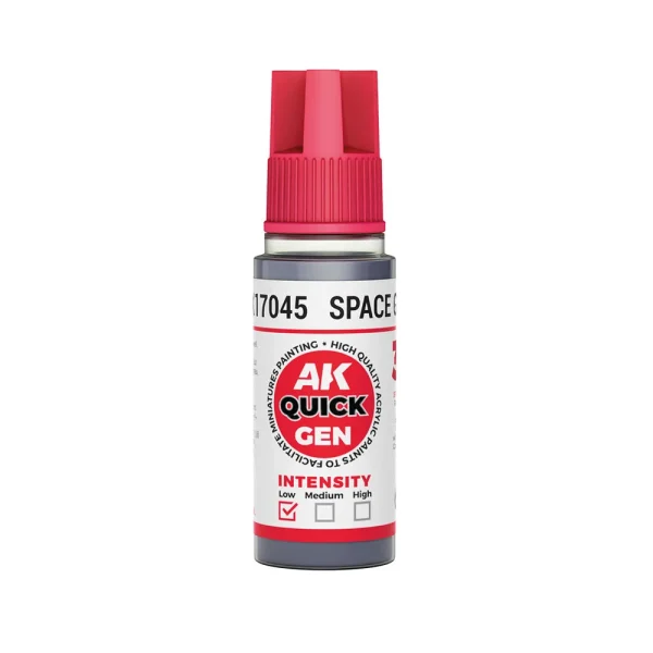AK Interactive - SPACE GREY 18 ml - QUICK GEN - AK17045