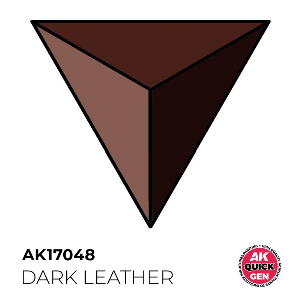 5568349629 AK Interactive – DARK LEATHER 18 ml – QUICK GEN – AK17048 - AK Interactive - Ludik Vault