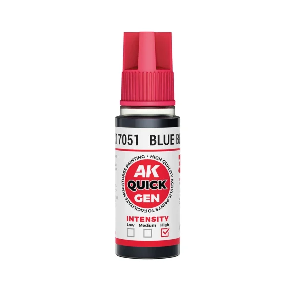 5568349650-1 AK Interactive - BLUE BLACK 18 ml - QUICK GEN - AK17051
